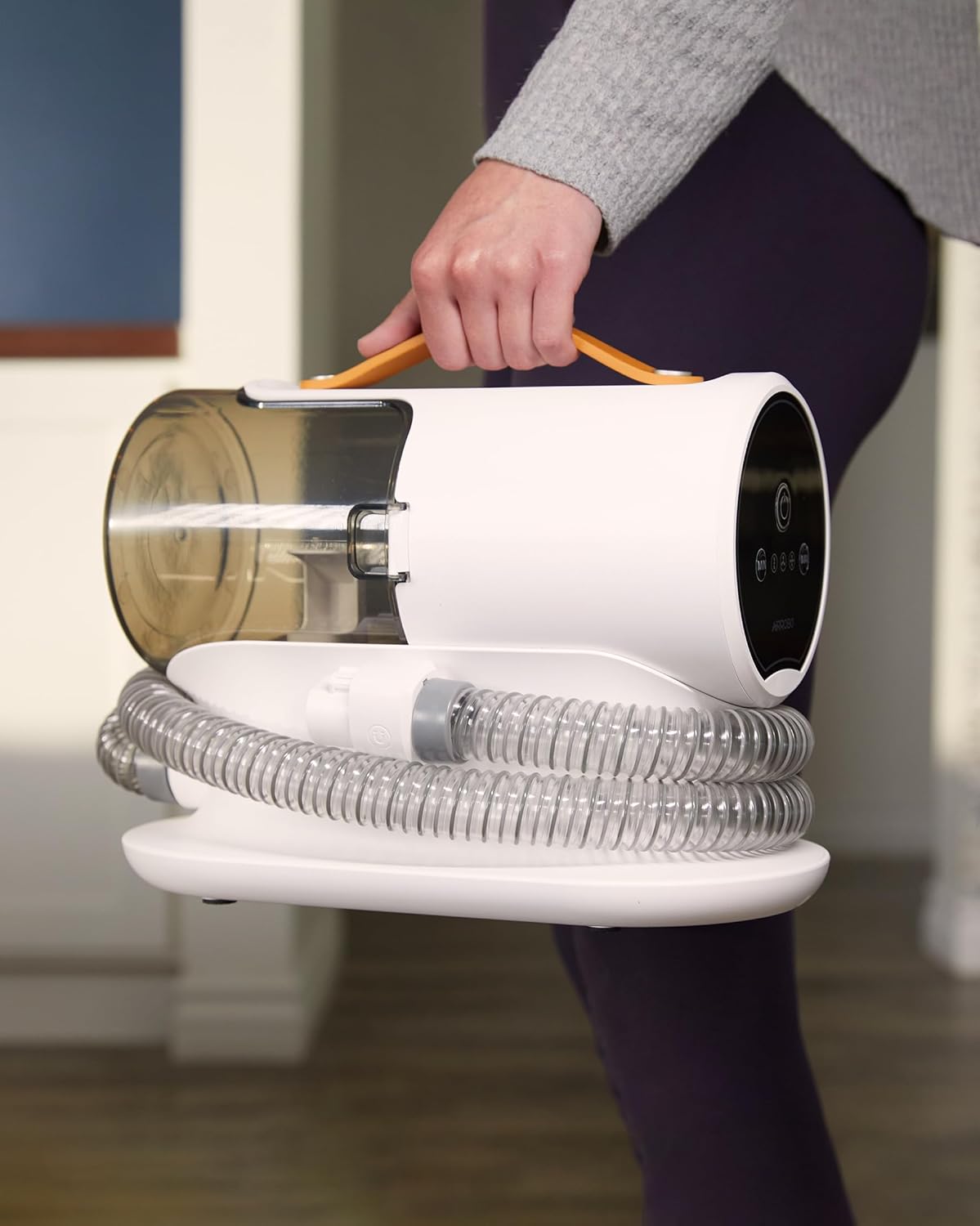 Dog Grooming Vacuum, Dog Grooming Kit,12000Pa Strong Pet Grooming Vacuum for Dogs, 2L Large Capacity Dog Vacuum for Shedding Grooming Hair, Dog Hair Vacuum, 5 Pet Grooming Tools, Quiet, Pg100