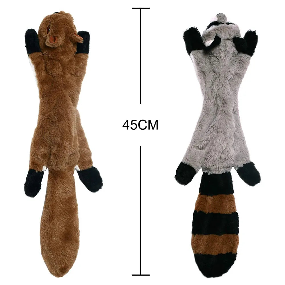 Dog Toy with Squeakers, Durable Plush Squeaky Chew Toy