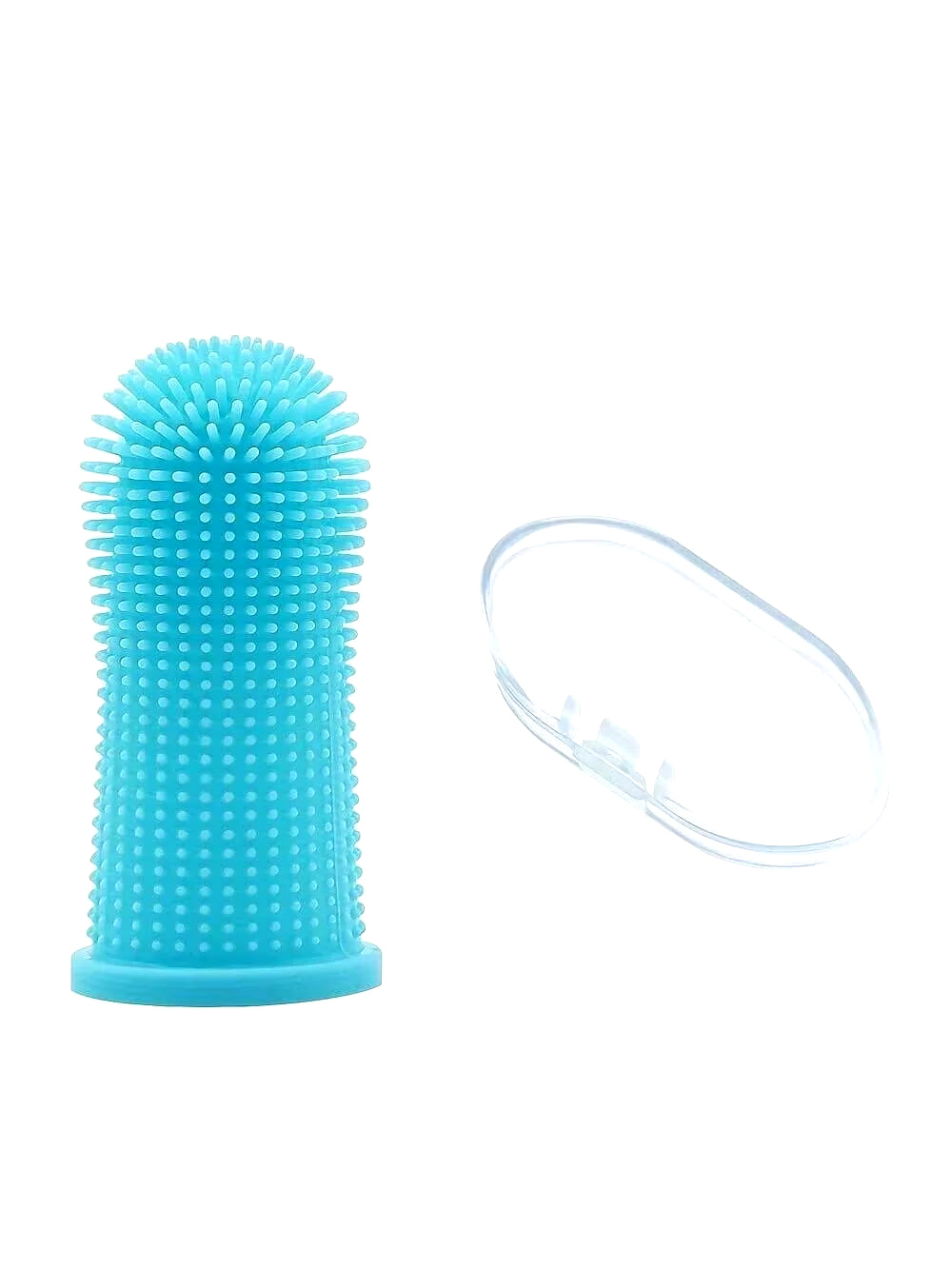 Pet Finger Toothbrush Cleaning Products for Cats and Dogsoral Cleaning Toothbrushessilicone Bristles