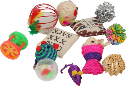 Cat Toys Variety Pack for Kitty 20 Pieces